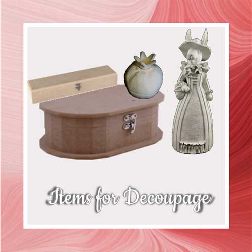 Items for decoupage c